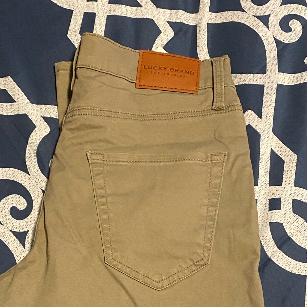 Nwt Lucky Brand Khaki Pants Mens Size 3030